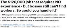 澳洲这类岗位年薪十几万，无需经验技术！但标