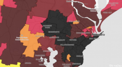 新州最新疫情地图地图！悉尼纽卡斯尔两地持续