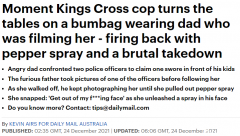 视频曝光！悉尼男子数落女警，还“怼脸”拍照