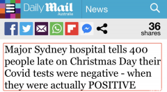 9617例！澳洲大型医院出现重大失误: 400名确诊患