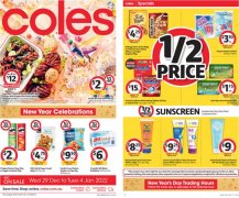 Coles 12月29日-1月4日折扣清单来啦！清洁产品区特