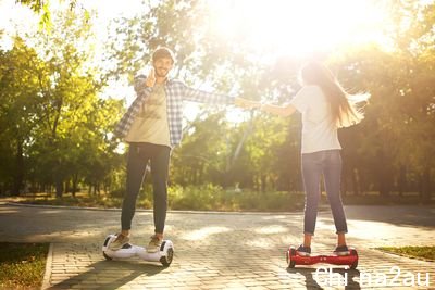 Can you ride electric hoverboards and skateboards in public?