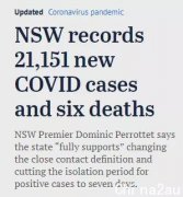 澳新州Omicron病例暴增，每两至四天翻一番！州长