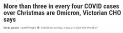 维州超四分之三确诊感染Omicron！专家吁新州收紧