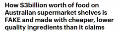 警惕食品欺诈！全澳损失高达$30亿，任何产品都