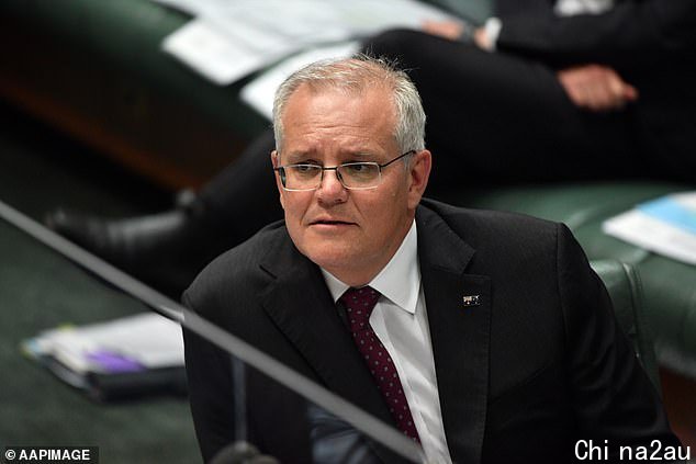 The outburst comes after ranks of outspoken government supporters piled on PM Scott Morrison (pictured) in the wake of plunging poll numbers and damning text messages