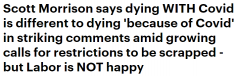 莫里森言论激怒工党：养老院确诊住户死亡，死
