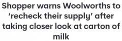 “牛奶过期14天还在卖！”悉尼男子提醒Woolies超