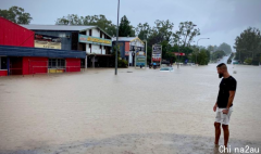 昆州遭特大洪灾！布里斯班水位暴涨，数十条街