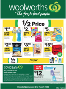 Woolies 3月2-3月8日特价汇总，可乐罐装半价啦（组