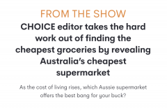 省钱大比拼！澳洲四大超市哪家最便宜？相同的