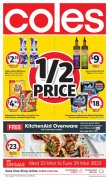 Coles 3月23日-3月29日折扣，鱿鱼条、春卷半价