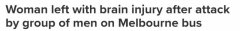 3澳女公交车遭8男攻击，涉案人员照片公布（视频