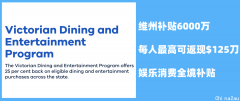 先到先得！维州最新$6,000万补贴计划，全境消费