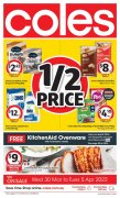 Coles 3月30日-4月5日折扣，红袋米、纸尿裤半价