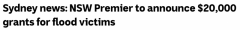 补贴$20000！新州向8地洪灾居民发钱，3类人可以领