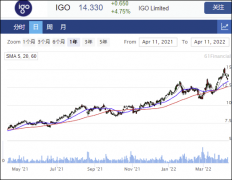 IGO上调对WSA收购报价 股价双双走高