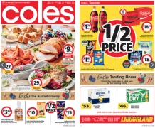 新！Coles 4月13日-4月19日折扣清单，可口可乐半价啦（组图）