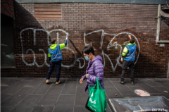 城市墙体出现更多涂鸦 墨尔本涂鸦清理人员工作量增加60%