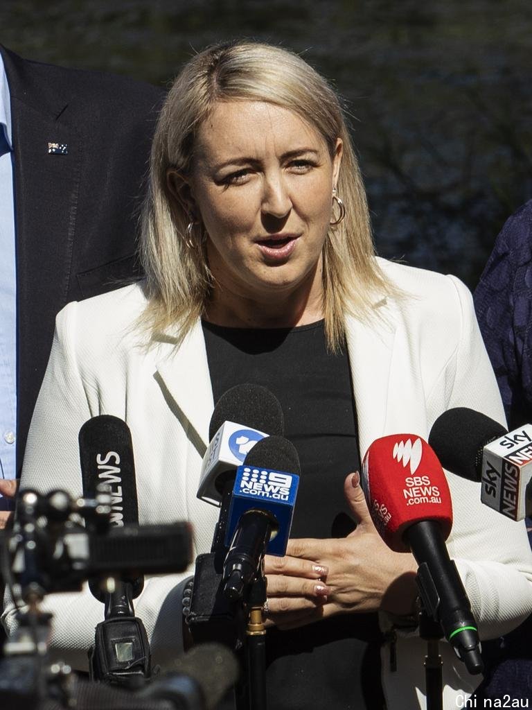 Liberal candidate Sarah Richards. Picture: Hollie Adams/The Australian