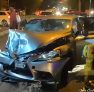 25岁男子无证驾驶发生车祸 致7人受伤被送医