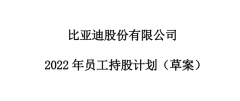 官宣！比亚迪要回购，不低于18亿！免费授予不超过12000名员工