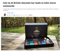 英国知名巧克力上架澳洲Coles！快来品尝，还有机会赢免费旅游大奖（组图）