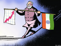 印度经济形势“一片大好”，就要赶超中国了？莫迪现在高兴还太早