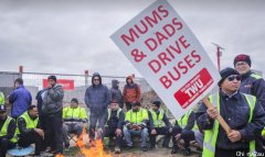 注意！墨尔本1500名公交司机今日罢工，交通面临混乱（组图）