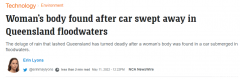 突发！昆士兰再次被淹，1人死亡，政府狂发警告！