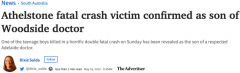 悲剧！阿德17岁P牌司机和乘客车祸中双双遇难！