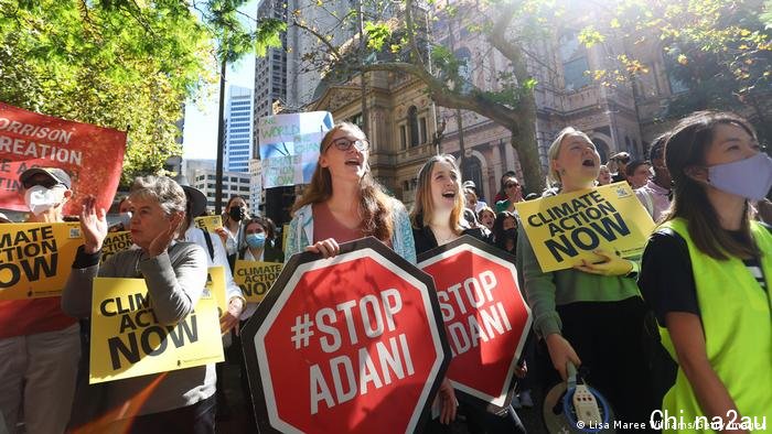 Australien Schulstreik Protest Sydney Klima Wahlen 2022 