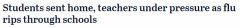 流感肆虐澳洲校园，大批青少年“中招”！多校被迫将学生送回家上网课（组图）