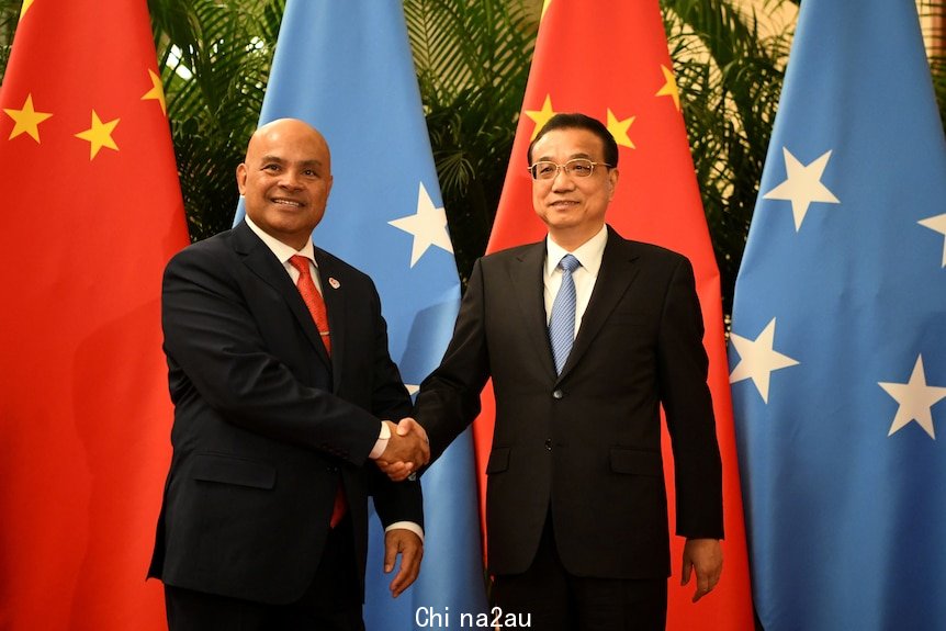 密克罗尼西亚联邦总统帕努埃洛抨击中国提议的太平洋岛国合作协议草案。