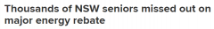 7万人错过新州$200能源补贴！政府被指推广不到位，有人称申领链接“难找”（组图）