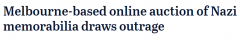 澳洲一场拍卖会引众怒，反对者直呼：对数百万受害者的不尊重！拍卖会组织者却这么说...（组图）