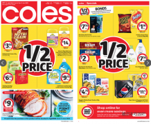 本周最新！Coles超市特价清单出炉，有效期至6月14日（组图）