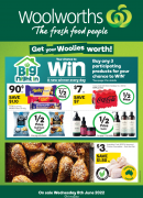 Woolworths 6月8日-6月14日折扣，培根、奶酪半价