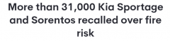 存起火风险，畅销款SUV在澳紧急召回！超3.1万辆车受影响（图）