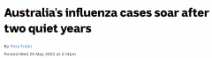 745人死亡，包括2岁幼儿！澳洲正经历5年来最致命流感季，墨尔本病例激增500%