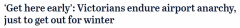 “早点来”！墨尔本机场今日大排长队，有航班最后一刻被取消（组图）