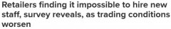 澳洲三分之二零售商劳动力短缺，数月招不到人！行业呼吁加快移民和留学生入境（组图）