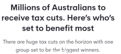 最高减$9075！第三阶段减税将继续推行，数百万澳人从中获益（组图）