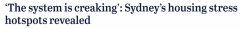 Burwood、Campsie和Hurstville上榜！悉尼还贷压力排行榜公布，大量民众超3成收入用于还贷（组图）