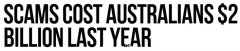 澳洲诈骗犯罪猖獗，民众一年损失超$20亿！投资圈套排第一，65岁以上最易上当（组图）