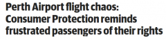 珀斯机场航班连续5天出问题，收好这份消费者权益指南，退款只是开胃菜