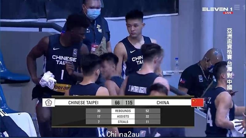 中国篮协透露队内有多位球员确诊。 （图／翻摄自eleven sport）