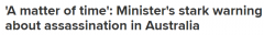 安倍遇刺身亡震惊澳洲政坛！影子外长警告：刺杀政客事件恐在澳上演（图）