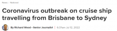 “恐怖邮轮”再现？澳洲邮轮爆大规模群聚疫情，已超100人感染（组图）