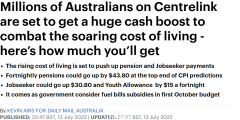 就在这个9月，澳洲养老金及多项补贴料大幅上调！每两周涨幅可达$43.8（组图）